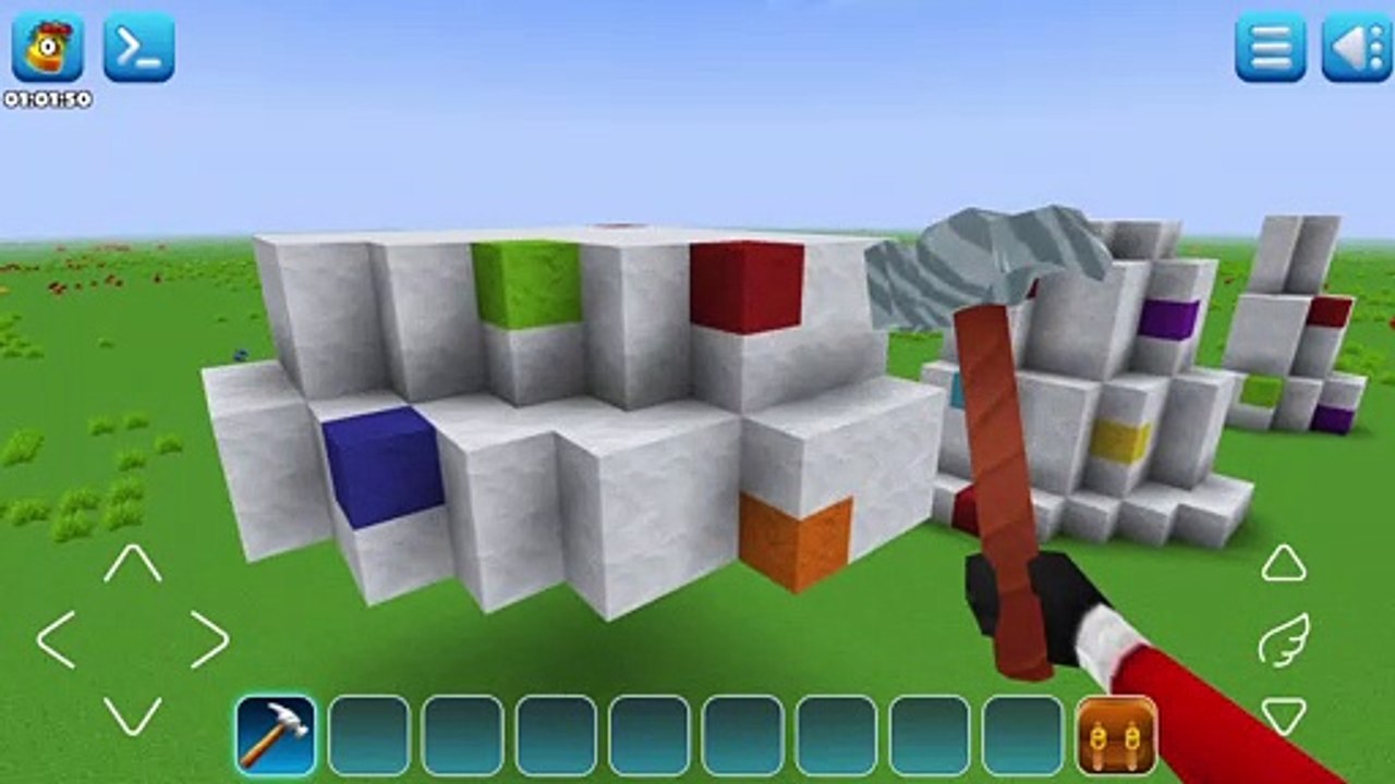 NEW Custom item: White Christmas Tree || Realmcraft free game in minecraft style