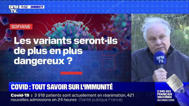 Covid: les variants vont-ils devenir de plus je plus dangereux ? BFMTV répond à vos questions