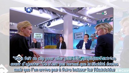 Julie Gayet indignée - ce sujet qui lui tient à coeur et qui est traité par dessus la jambe