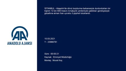 İSTANBUL - Ataşehir'de 'tırnakçılık' yöntemiyle hırsızlık yapan İranlı 3 şüpheli tutuklandı