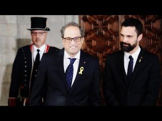 Presa de possessió de Quim Torra com a President de la Generalitat
