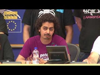 "Fa tres setmanes que no saben res de Valtonyc", grup de suport a Valtonyc