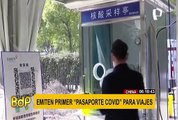 China lanza pasaporte sanitario para facilitar viajes internacionales