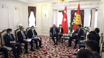 BİŞKEK - Dışişleri Bakanı Çavuşoğlu, Kırgızistan Başbakanı Maripov'la görüştü