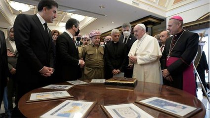 Son Dakika! Dışişleri Bakanlığı'ndan IKBY'ye tepki: Papa için bastırılan pullarla ilgili açıklama bekliyoruz