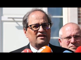 Quim Torra: "Presentaré una querella por difamación contra Alfonso Guerra"