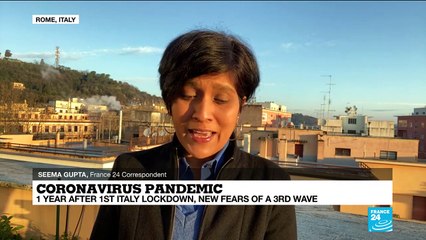 Coronavirus pandemic: One year after first Italy lockdown, new fears of a 3rd wave