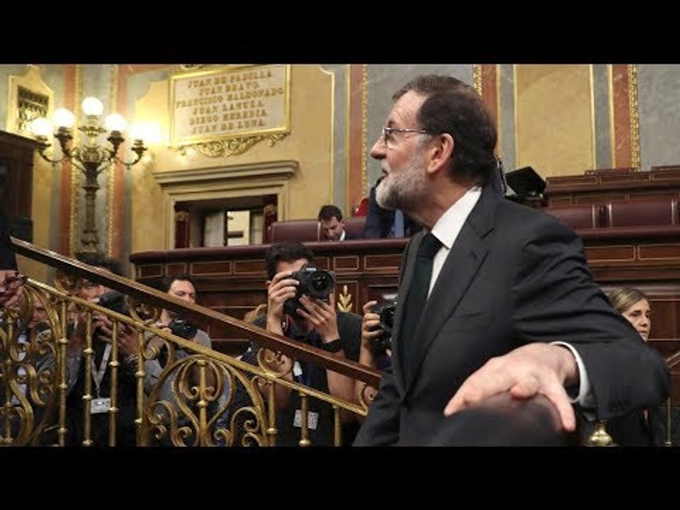 La votación completa de la moción de censura a Rajoy