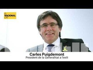 Puigdemont: "Ara és el moment d'intentar receptes noves"
