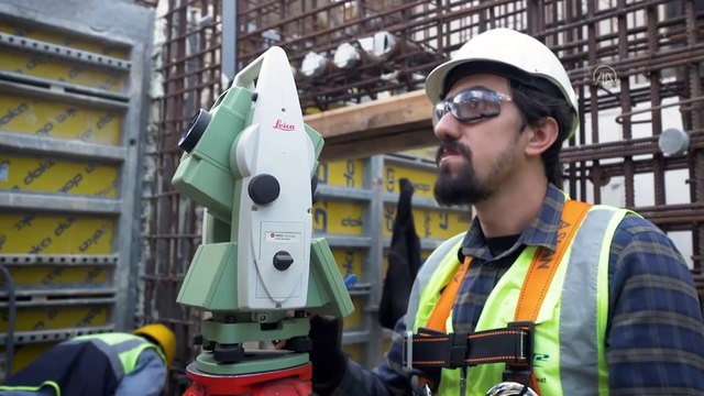 MERSİN - (DRONE) Akkuyu NGS'de üçüncü ünitenin temeli atılıyor (3)