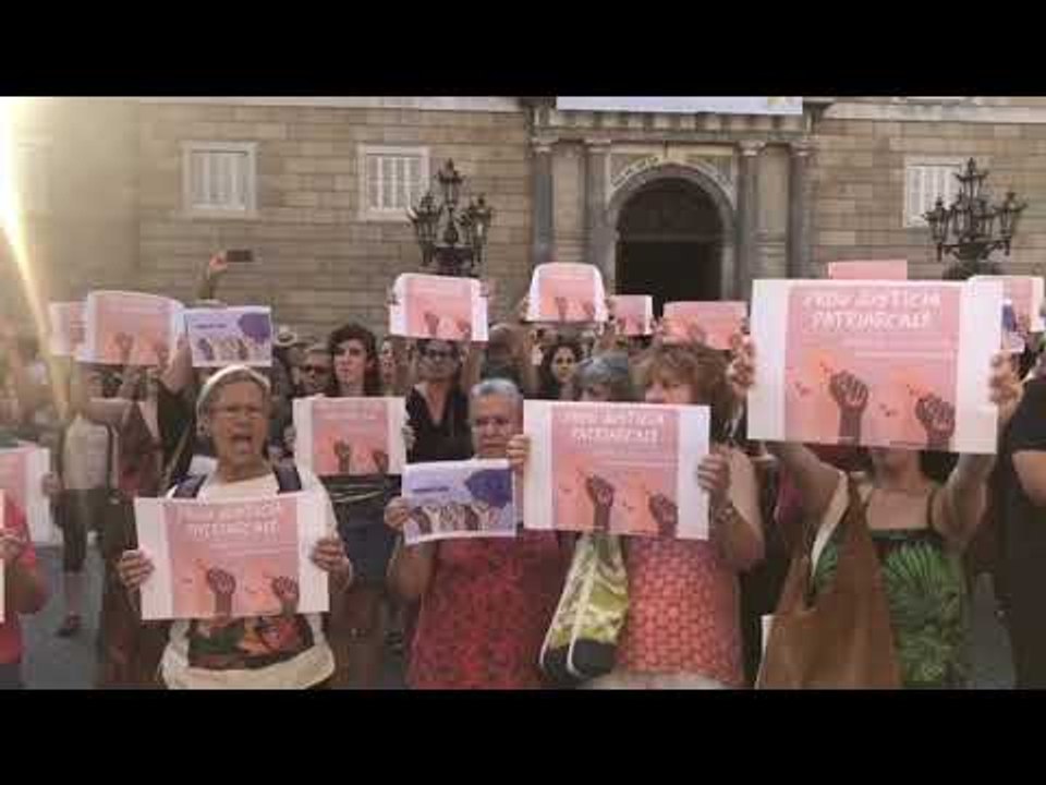 Concentració llibertat La Manada Barcelona