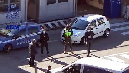 Ancona - 221 litri di alcolici illeciti sequestrati al porto (10.03.21)