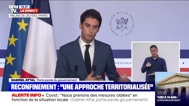 Confinement dans les Alpes-Maritimes: selon Gabriel Attal, le taux d'incidence a baissé de 22% en une semaine dans le département