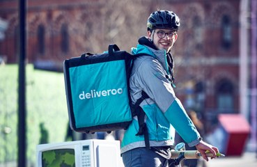 Deliveroo to reward riders with £10k bonus