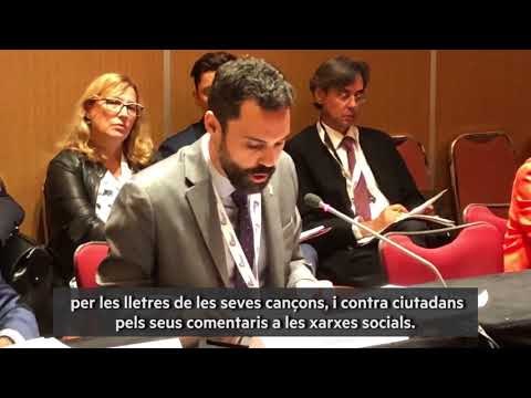 El discurs de Roger Torrent davant al Quebec