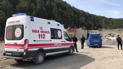 Son dakika... Kum ocağındaki taş kırma makinesine sıkışan 2 işçi öldü