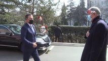 Bakan Akar, Arnavutluk Savunma Bakanı Niko Peleshi ile bir araya geldi