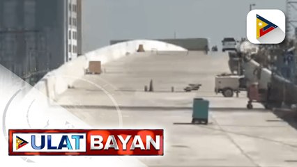 DPWH Sec. Mark Villar, ininspeksyon ang konstruksyon ng northbound lane portion ng Skyway Extension Project