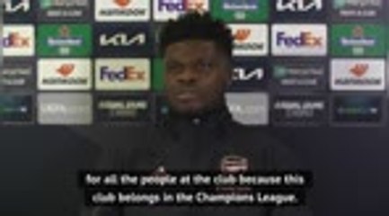 Arsenal belong in the Champions League - Partey