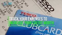 Track your expenses to increase your credit worth