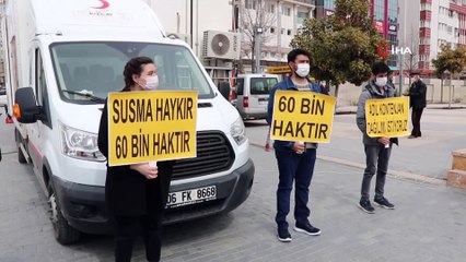 Atanamayan öğretmenler, atanma taleplerini anlattı