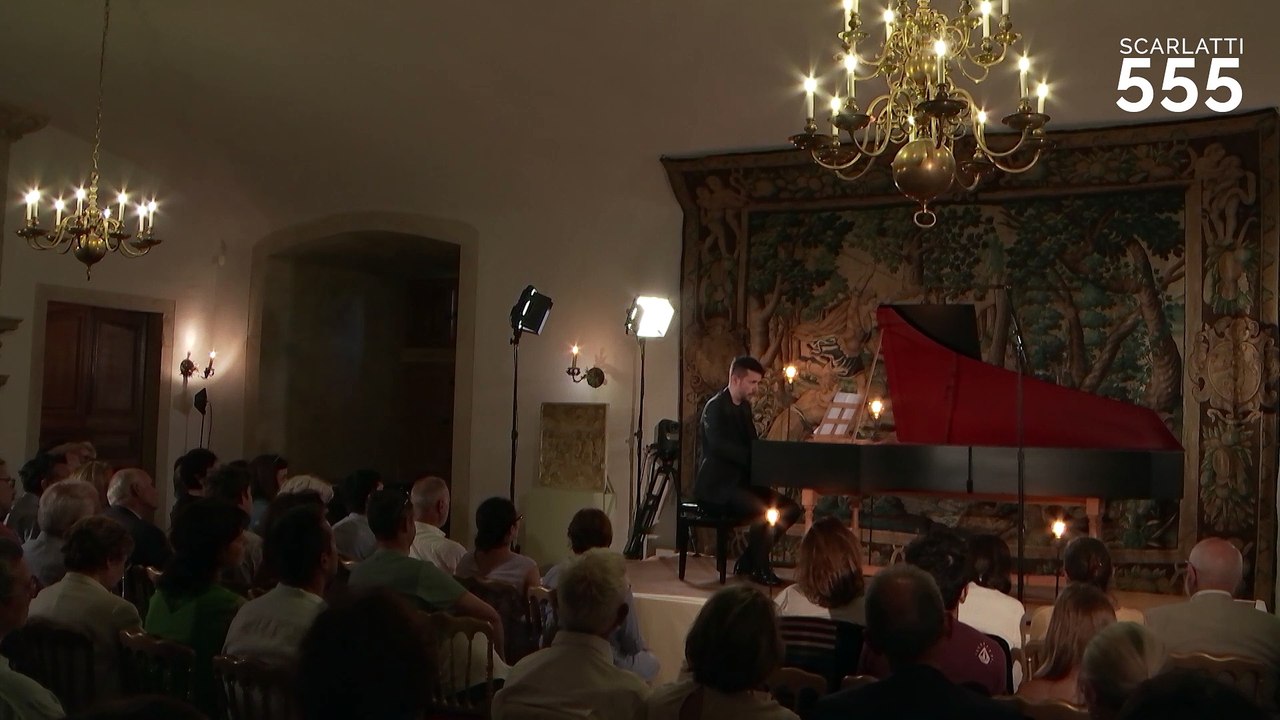 Scarlatti : Sonate pour clavecin en Ut Majeur K 250 L 174, par Francesco Corti - #Scarlatti555