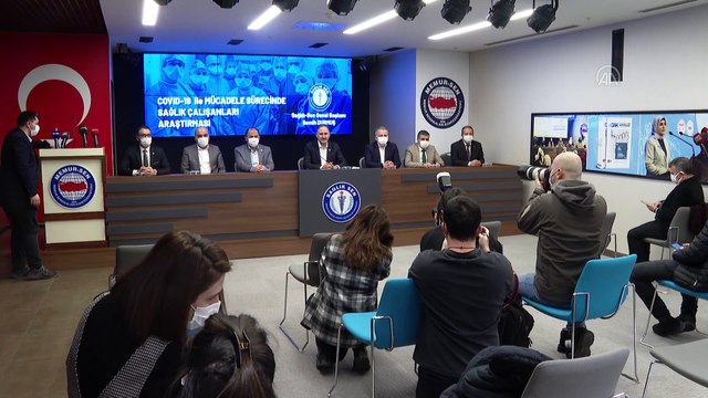 ANKARA - Sağlık-Sen Genel Başkanı Durmuş 'Kovid-19 ile Mücadele Sürecinde Sağlık Çalışanları Araştırması'nın sonuçlarını paylaştı