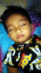 My sleeping baby