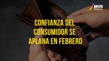 Se aplanó en febrero la confianza del consumidor mexicano