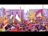 El moment que 'cau el mur' a la Diada