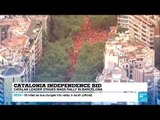 Les imatges aèries de la Diada, als titulars de France24