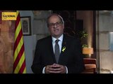 Discurs institucional del president de la Generalitat, Quim Torra, amb motiu de la Diada del 2018