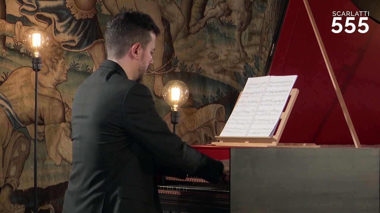 Scarlatti : Sonate pour clavecin  en si mineur K 408 L 346, par Francesco Corti