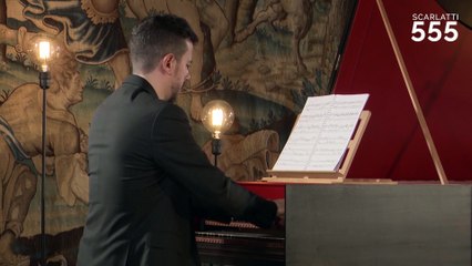 Scarlatti : Sonate pour clavecin  en si mineur K 408 L 346, par Francesco Corti