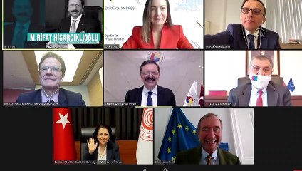 TOBB Başkanı Hisarcıklıoğlu: 'AB Yeşil Mutabakatı'na uygun bir dönüşüm gündemine ihtiyacımız var'