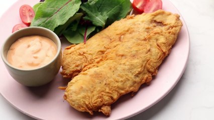 ازاي تعملي سمك فيليه ذهبي ومقرمش!