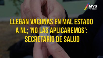 Vacunas anticovid se echaron a perder