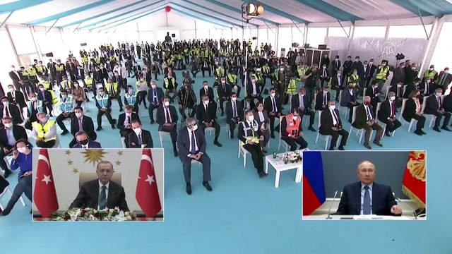 MERSİN - Akkuyu NGS Üçüncü Ünite Temel Atma Töreni - Rosatom Genel Müdürü Alexey Likhachev