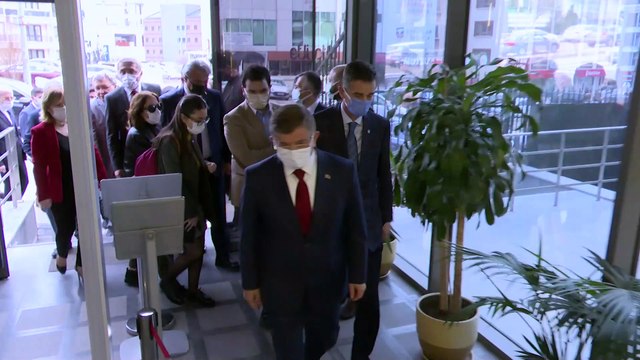 Gelecek Partisi Genel Başkanı Ahmet Davutoğlu'nun, İYİ Parti Genel Başkanı Meral Akşener'i ziyareti