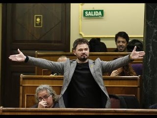Rufián, expulsado del Congreso de los diputados