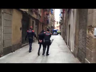 Detencions durant la macrooperació al Raval (Barcelona)