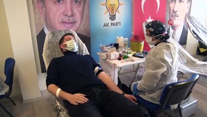 AK Parti'den kan bağışı kampanyası