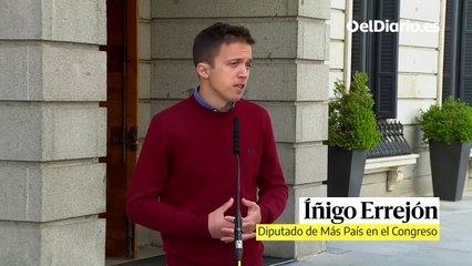 Errejón: "Solo Ayuso piensa en elecciones en tiempos de pandemia"