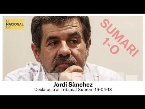 SUMARI 1-O | Sànchez: “Per què és delicte després de l’1-O el que no ho era abans?”