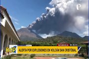 Volcán registra explosiones y lanza cenizas en Nicaragua
