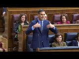 Sánchez equipara el PP amb els independentistes (14-11-2018)