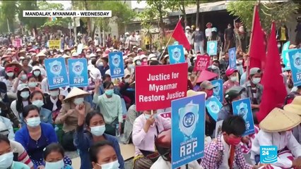 Myanmar forces target railway workers over anti-coup strike