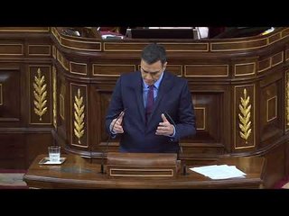 Download Video: Discurs de Pedro Sánchez al Congrés dels Diputats