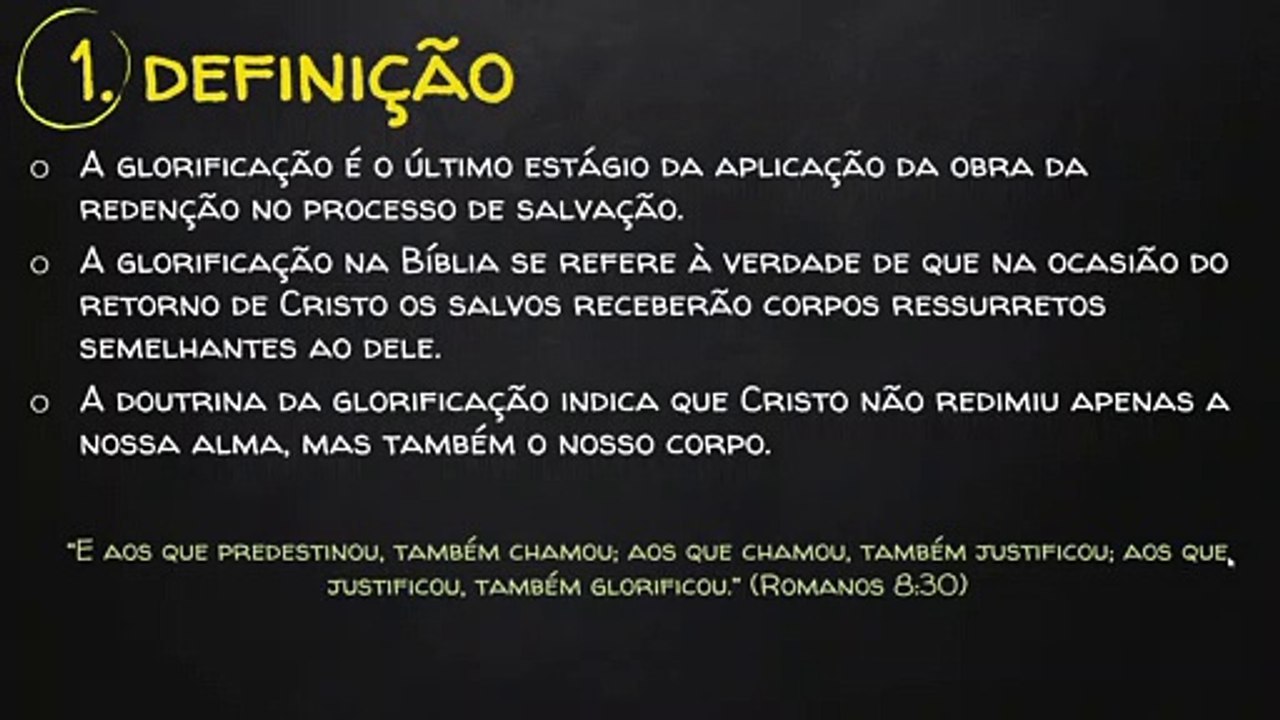 AULA 11 DOUTRINA DA SALVAÇÃO