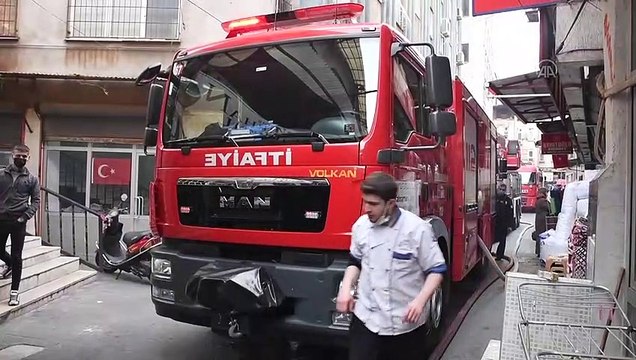 KAHRAMANMARAŞ - Bakır atölyesinde çıkan yangın söndürüldü